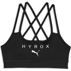 PUMA Damen BH W x HYROX MOVE STRAPPY BRA, Größe XL in Grau