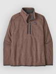 Patagonia Better 1/4 Sweatjacke moonrise taupe Gr. M