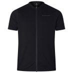 Endura - Loop S/S Zipped Jersey - Radtrikot Gr S schwarz