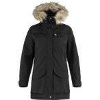 FJÄLLRÄVEN Fjällräven Damen Funktionsjacke Nuuk Parka, Größe L in Schwarz