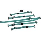 ORTLIEB Compression-Straps - Kompressionriemen für Atrack turquoise
