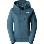 THE NORTH FACE Damen Kapuzensweat W BLANCA PEAK POLY COTTON FZ HD, Größe XS in