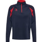 HUMMEL Herren Sweatshirt hmlCORE 2.0 HALF ZIP, Größe XXL in Blau