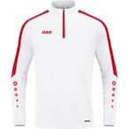 JAKO Kinder Pullover Ziptop Power, Größe 128 in Weiß