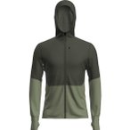 Icebreaker 200 Descender Herren Hoodie ( Dunkelgrün S)