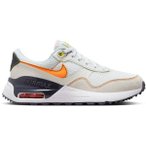 NIKE Kinder Freizeitschuhe AIR MAX SYSTM (GS), Größe 35 ½ in Grau