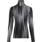 Icebreaker Merino 260 Tech Vertex Half Zip Peak  Damen  Langarm Unterhemden schw
