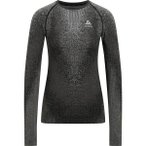ODLO Damen Unterhemd BL TOP crew neck l/s BLACKCOMB, Größe L in Grau