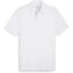 PUMA Herren Polo Pure Solid Polo, Größe XXL in Weiß