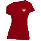 Nograd Coeur De Pierre  Damen  T-Shirts rot Größe XS Bouldern | Sportklettern 