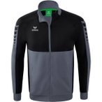 ERIMA Six Wings Worker Jacke, Größe 116 in Schwarz