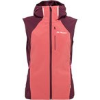 Vaude Larice II Weste Damen  Softshellwesten rot Größe XXS Skitour  Atmungsakt