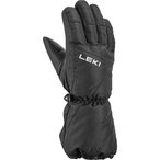 Leki Nevio  Kinder  Fingerhandschuhe schwarz Größe 6 Skifahren  Elastisch Wass