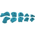 Ocun Holds 3 Modulars Klettergriff Set  Klettergriffe blau Größe One Size Trai