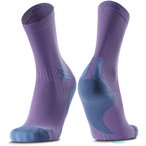 X-Bionic X-Socks Run Discover Crew   Laufsocken lila Größe 35  Laufen | Trailr
