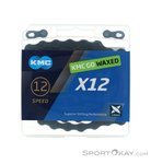 KMC X12 Waxex Black Tech 126 Gl. 12-fach Kette-Schwarz-One Size