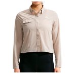 Nike - Women's ACG Aireez Botton L/S - Bluse Gr XS beige