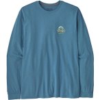 Patagonia Great Waves Responsibili-Tee Herren Longsleeve ( Blau XL Größe,)