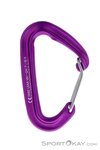 Metolius Bravo II Wiregate Schnappkarabiner-Lila-One Size