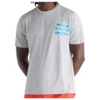 New Balance - RC Essential Graphic T-Shirt - Laufshirt Gr M grau
