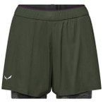 Salewa - Women's Pedroc Durastretch 2in1 Short - Shorts Gr 38 oliv
