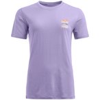 Ortovox 140 Cool Mtn Gradient  Damen  T-Shirts lila Größe M Trekking  Atmungsa