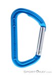 Austrialpin Zubehör Gerader Schnappkarabiner-Blau-One Size