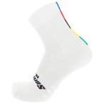 Santini - UCI Official Cycling Socks - Radsocken 36-39 - EU: 36-39 weiß