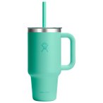 Hydro Flask - Travel Tumbler Clear Lid - Isolierbecher Gr 710 ml türkis