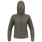 Salewa - Women's Sarner Undyed Wool Hooded Jacket - Wolljacke Gr 34 grau/braun