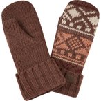 Sherpa Adventure Gear Hanssi   Fäustlinge braun Größe ONE SIZE Lifestyle  Hau