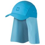 Buff - Kid's Desert Cap - Cap Gr One Size blau
