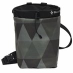 Black Diamond Gym Chalk Bag, S/M, gray quilt