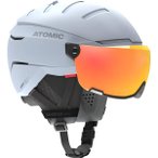 ATOMIC Herren Helm SAVOR GT AMID VISOR HD G, Größe 51-55 in Silber