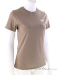 The North Face Evolution Simple Dome Slim Damen T-Shirt-Braun-S