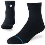 Stance Solid Ul Quarter   Laufsocken schwarz Größe 43  Trailrunning | Laufen  