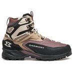 Garmont Women's Akron Mid GTX - Wanderschuhe 39,5 taupe brown-taupe rose