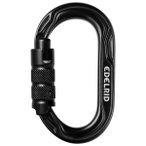 Edelrid - Kiwi Triple - Verschlusskarabiner Gr One Size schwarz