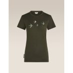 ICEBREAKER Damen T-Shirts/Tanks ku.Arm Da W Mer 150 Tech Lite SS Tee Bird Transi