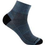 Wrightsock Coolmesh II Quarter Laufsocken Unisex ( Grau 41,5-45 EU,)