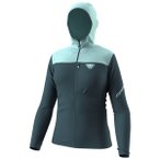 Dynafit - Women's Traverse Thermal Hooded Jacket - Fleecejacke Gr XS blau