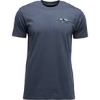 Black Diamond Mountainscape  Herren  T-Shirts blau Größe L Lifestyle Hautfreun