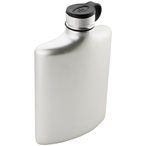 GSI Glacier Stainless Flachmann  Trinkflaschen silber Größe 0.235L
