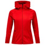 Peak Performance - Women's Rider Essentials Zip Hood - Fleecejacke Gr S rot