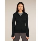 ICEBREAKER Damen Kleider halblg. Da Merino 260 Quantum LS Zip Hoodie, Größe L 