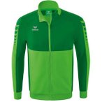 ERIMA Six Wings Worker Jacke, Größe 140 in Grün