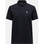PEAK PERFORMANCE Herren Polo M Classic Cotton Polo-BLACK, Größe S in Schwarz