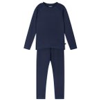 Reima - Kid's Thermal Base Layer Set Lampo - Kunstfaserunterwäsche Gr 80 blau