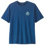 Patagonia - Cap Cool Daily Shirt Great Waves - Funktionsshirt Gr M blau
