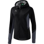 ERIMA Damen Funktionsjacke RACING running jacket, Größe 44 in Schwarz